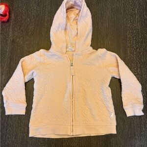 Burt's Bees Light Pink Quilted Hoodie
